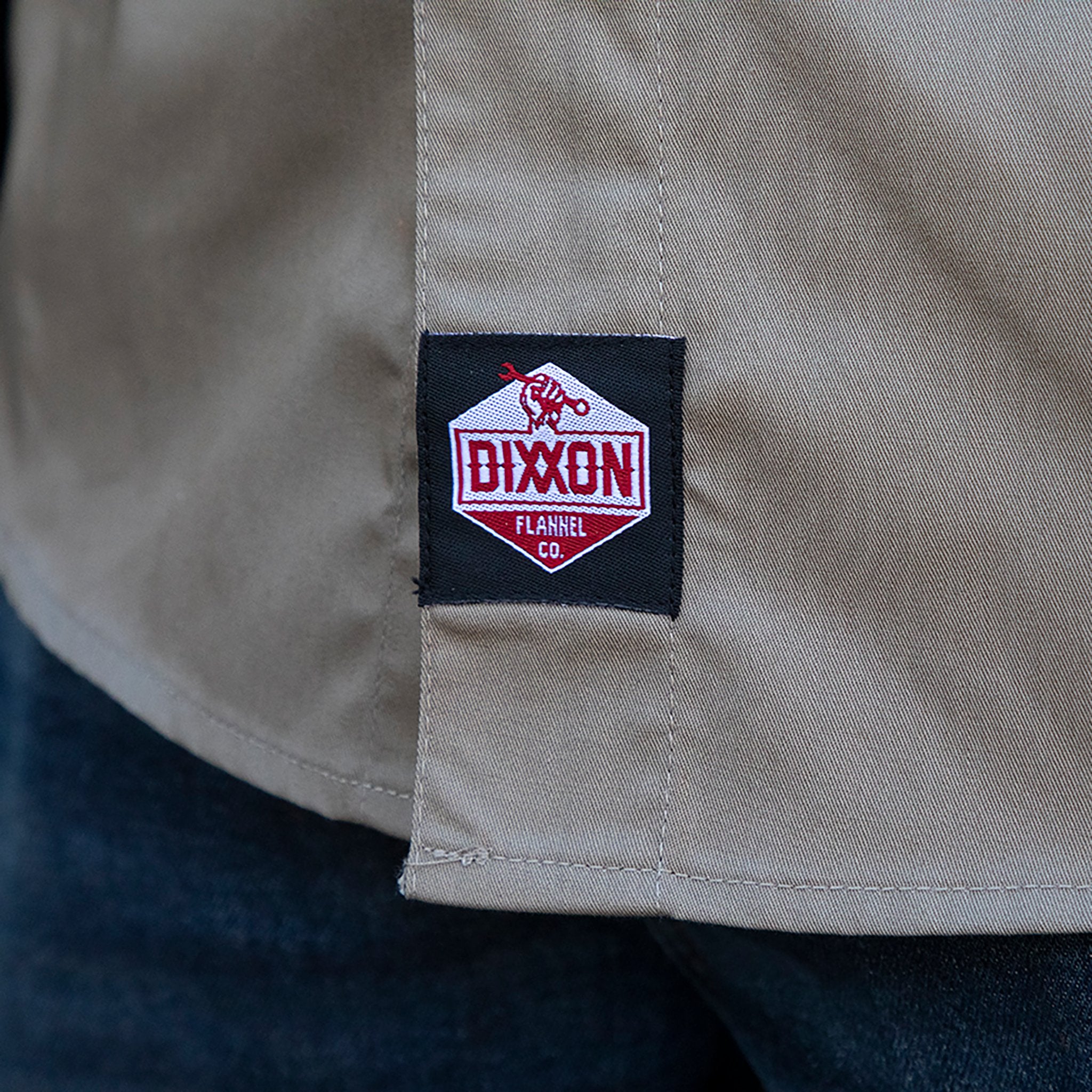 Dixxon WorkForce Short Sleeve Work Shirt - Khaki