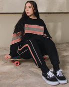 Women's Sunday Sweatpants - Neo Striped - Dixxon Flannel Co.